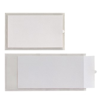 Portaetichette adesivo Ies L40 - 40x300 mm - grigio - Sei Rota - conf. 10 pezzi