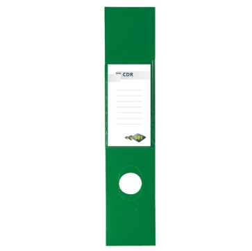 Copridorso CDR - PVC autoadesivo - verde - 7 x 34,5 cm - Sei Rota - conf. 10 pezzi