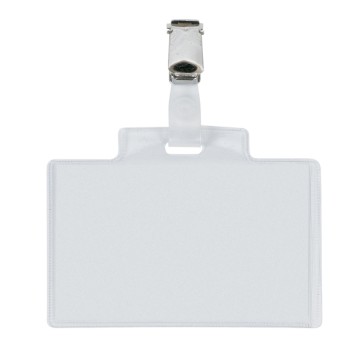 Portanome Pass 3 E - clip in metallo - 9,5 x 6 cm - Sei Rota - conf. 100 pezzi