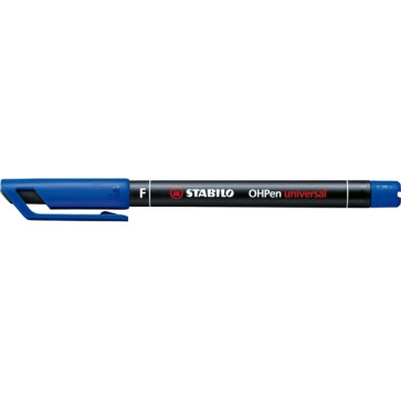 Pennarello OHPen universal permanente 842  - punta fine 0,7 mm - blu - Stabilo