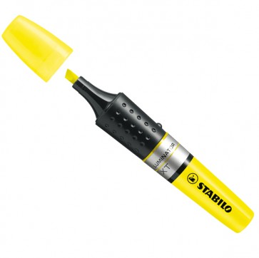 Evidenziatore Stabilo Luminator - punta a scalpello - tratto da 2,0-5,0mm - giallo - Stabilo