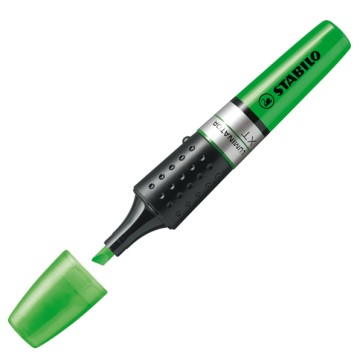 Evidenziatore Stabilo Luminator - punta a scalpello - tratto 2 - 5 mm - verde - Stabilo