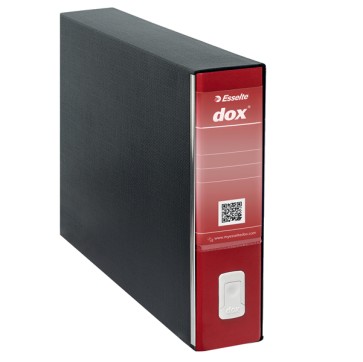 Registratore Dox 10 - dorso 8 cm - 46 x 31,5 cm - rosso - Esselte