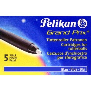 CartucceKM5 per sferografica Twist   - blu royal - scatola 5 cartucce - Pelikan