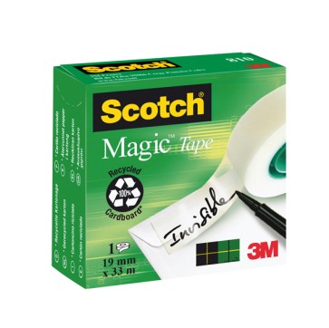 Nastro adesivo Magic 810 - permanente - 1,9 cm x 33 m - trasparente - Scotch