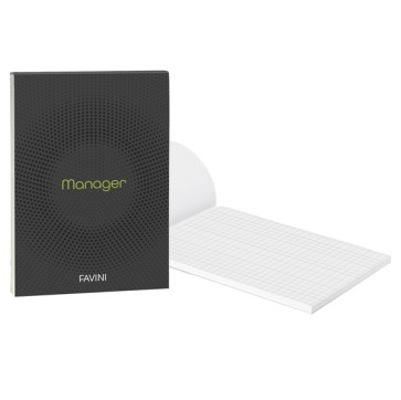 Blocco Manager - 10mm - 210 x 297cm - 80gr - 90 fogli - Favini