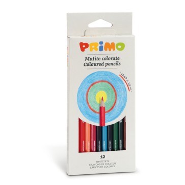 Astuccio 12 pastelli colorati cmp