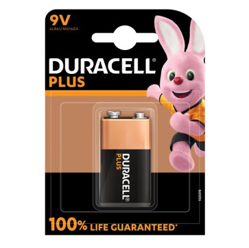 Pila Transistor 9V Plus100 - MN1604 -  Duracell - blister 1 pezzo