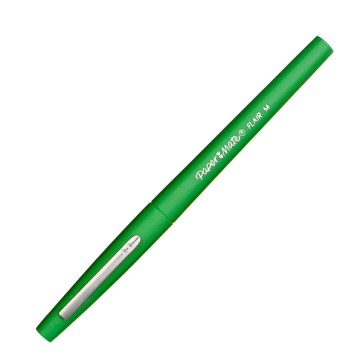 Pennarello Flair Nylon punta feltro - punta 1,1mm - verde - Papermate