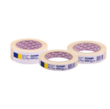 Nastro adesivo - 2,5 cm x 50 m - carta - beige - Comet