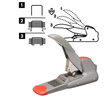 Cucitrice da tavolo Rapid DUAX  Heavy Duty - max 170 fogli - grigio - Rapid