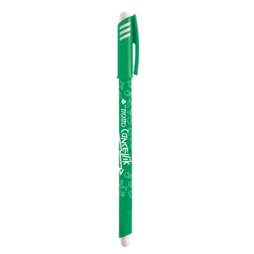 Penna a sfera cancellabile Cancellik - punta 1,0mm - verde - Tratto