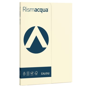 Carta Rismacqua Small - A4 - 200 gr - avorio 110 - Favini - conf. 50 fogli