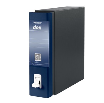 Registratore Dox 1 - dorso 8 cm - commerciale 23x29,7 cm - blu - Esselte