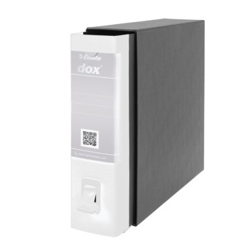 Registratore Dox 2 - dorso 8 cm - protocollo 23x34 cm - bianco - Esselte Dox