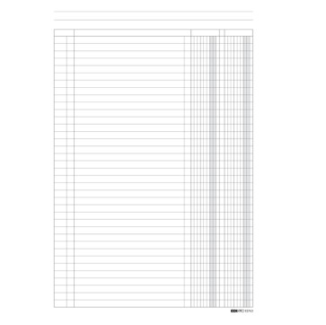 Registro a 2 colonne - 31 x 24cm - 100 fogli - Edipro