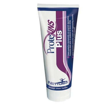 Crema mani protettiva Protexins Plus - tubo 100 ml - inodore - Nettuno