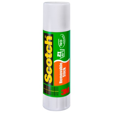 Colla stick - riposizionabile - 19 gr - bianco - Scotch