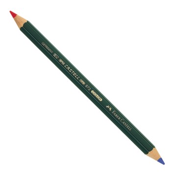 Matita bicolore grossa - rosso/blu - Faber-Castell