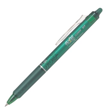 Penna a sfera a scatto Frixionball Clicker - punta 0,7mm  - verde - Pilot