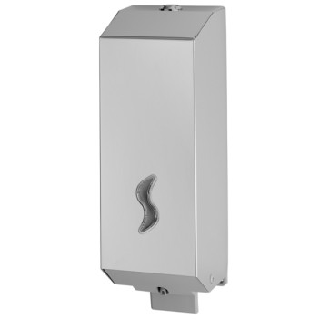 Dispenser sapone liquido Brinox - 10x11x32 cm - capacità 1,2 L - acciaio inox - Medial