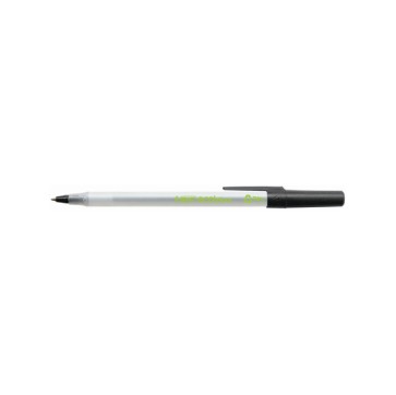 Penna a sfera a scatto con cappuccio ECOlutions - punta 1,0mm - nero  - Bic  - conf. 60 pezzi