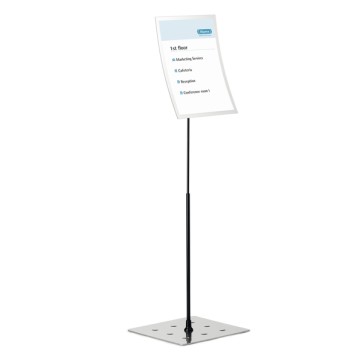 Espositore da pavimento Duraview  Stand - cornice magnetica - A3 - Durable