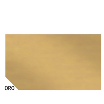 Carta velina - 50 x 70 cm - 24 gr - oro - Rex Sadoch - busta 25 fogli