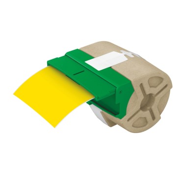 Nastro per Icon - 88 mm x 10 mt - plastica - permanente - giallo - Leitz
