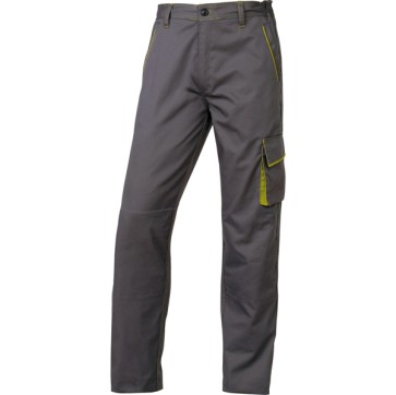 Pantalone da lavoro Panostyle  M6PAN - sargia/poliestere/cotone - taglia L - grigio/verde - Deltaplus