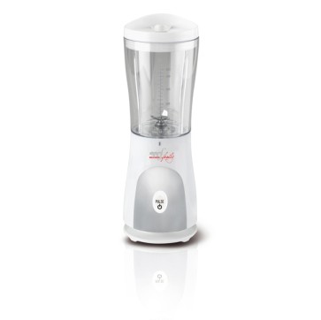 Frullatore Mr Frullo - 13x10,5 x28,5 cm - capacitA' 450 ml - 180 W - bianco - Melchioni