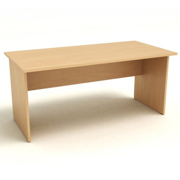 Scrivania Easy - lineare - 160 x 80 x 72 cm - faggio