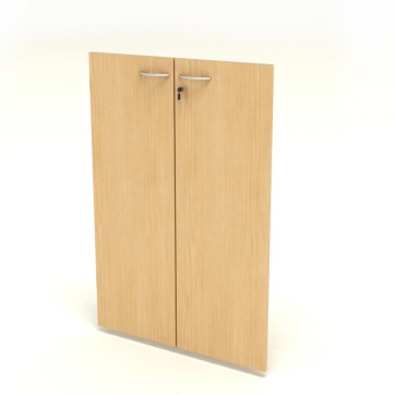 Coppia ante Easy - per mobile medio - 80 x 115 cm - spessore 18 mm - melaminico - faggio