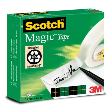 Nastro adesivo Magic 810 - permanente - 2,5 cm x 66 m - trasparente - Scotch
