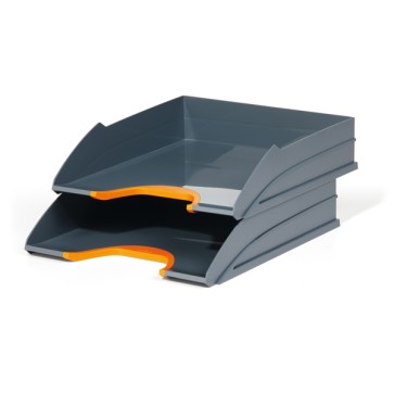 Vaschetta portacorrispondenza Varicolor - 33 x 25,5 x 5,5 cm - arancio - Durable