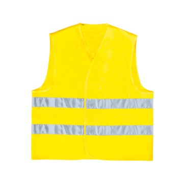 Gilet alta visibilitA' GILP2 - poliestere - taglia L - giallo fluo - Deltaplus