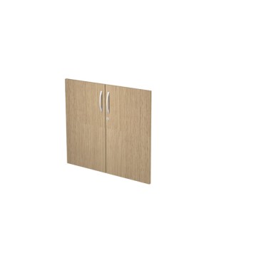 Coppia ante Agorà - per mobile basso - melaminico - rovere