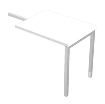 Allungo Easy Plus - DX/SX - 120 x 60 x 72,5 cm - bianco - Artexport