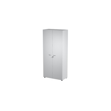 Armadio modulare - a 2 ante alte - 90 x 45,8 x 200 cm - grigio