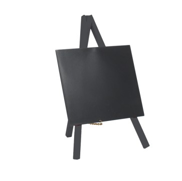 Mini Lavagna con cavalletto nero - 24,4 x 15 cm - nero - Securit