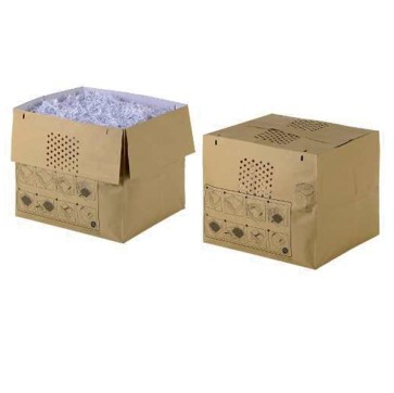 Sacchi per distruggidocumenti Auto+ 750X/M - espandibili - fino a 115 L - riciclabile - Rexel - conf. 50 pezzi
