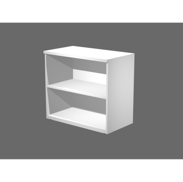 Mobile contenitore Agorà - basso a giorno - 80 x 45 x 73 cm - bianco