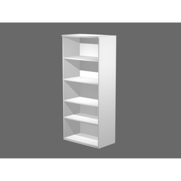 Mobile Agorà - alto a giorno - 80 x 45 x 181,8 cm - bianco