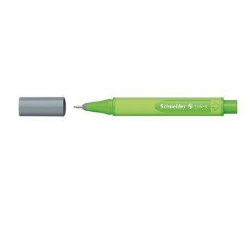 Pennarello Link-It punta feltro - punta 1,00mm - grigio - Schneider