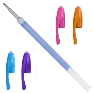 Refill a sfera gel cancellabile Gelocity Illusion - punta 0,7 mm - colori assortiti fun - Bic - conf. 12 pezzi