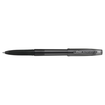 Penna a sfera Supergrip G con cappuccio  - punta 0,7mm - nero - Pilot