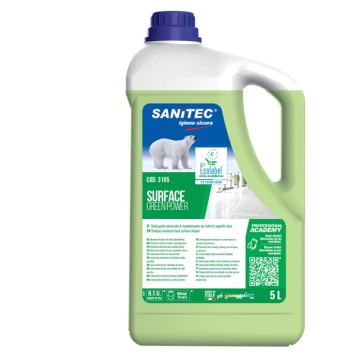 Detergente Green Power Pavimenti - Sanitec - tanica da 5 L