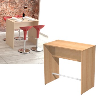 Tavolo alto Ristoro - 110 x 70 x 105 cm - faggio - Artexport