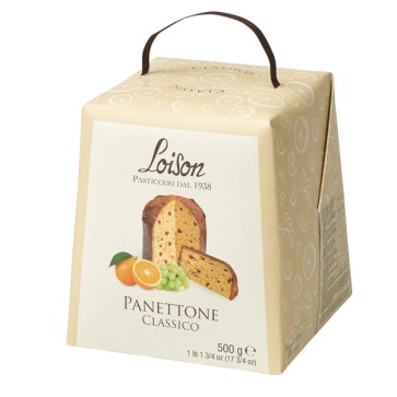 Panettone Classico - Linea Tuttigiorni - in astuccio - 500 gr - Loison
