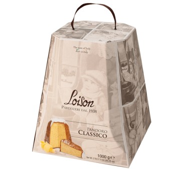 Pandoro Classico - Linea Tuttigiorni - in astuccio - 1000 gr - Loison